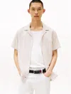 Tommy Hilfiger Tommy Jeans Textured Stripe Camp Shirt