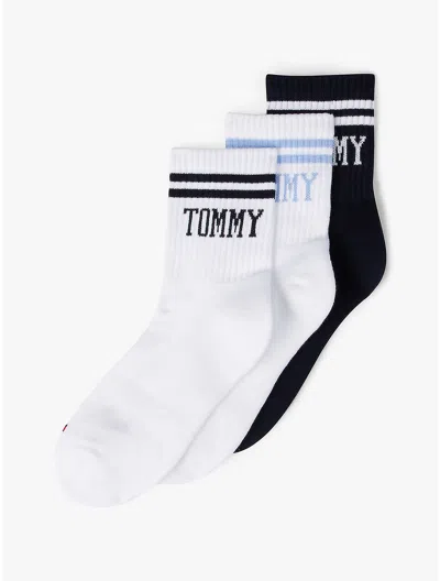 Tommy Hilfiger Tommy Logo Crew Sock 3