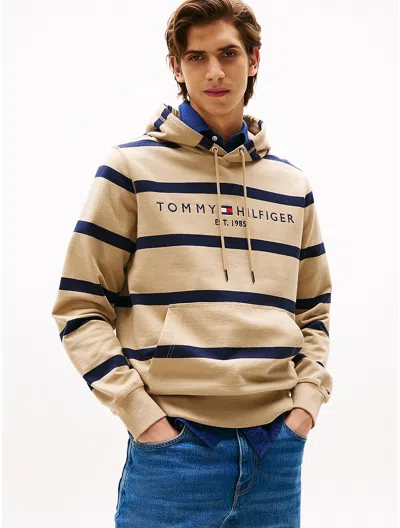 Tommy Hilfiger Tommy Logo Stripe Hoodie