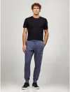 Tommy Hilfiger Tommy Logo Sweatpant In Bank Blue