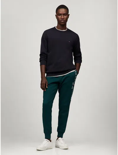 Tommy Hilfiger Tommy Logo Sweatpant In Cypress Green