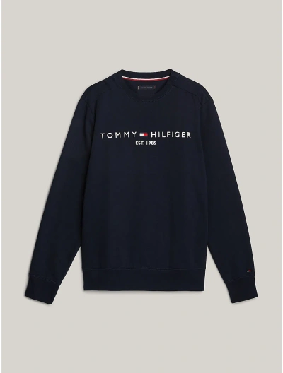 Tommy Hilfiger Tommy Logo Sweatshirt In Navy