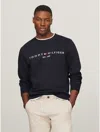 Tommy Hilfiger Tommy Logo Sweatshirt In Navy