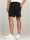Tommy Hilfiger Tommy Logo Sweatshort In Black