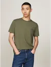 Shop Tommy Hilfiger Tommy Logo T In Battle Green