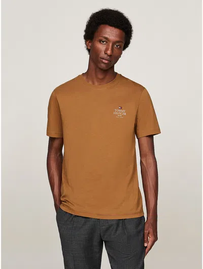 Tommy Hilfiger Tommy Logo T In Country Brown