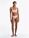 Tommy Hilfiger Tommy Logo Thflex Thong In Balanced Beige