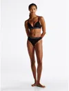 Tommy Hilfiger Tommy Logo Thflex Thong In Black