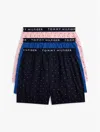 Tommy Hilfiger Tommy Logo Woven Boxer 3 In Pink