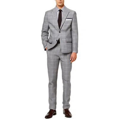 Tommy Hilfiger Tommy Mens Plaid Wool Two-button Blazer