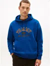 Tommy Hilfiger Tommy Nyc Logo Hoodie In Blue