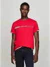 Tommy Hilfiger Tommy Stripe Graphic T In Primary Red