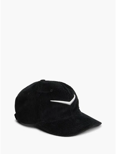 Tommy Hilfiger Tommy X Cadillac F1 Team Corduroy Cap In Black