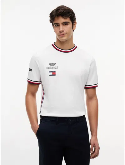 Tommy Hilfiger Tommy X Cadillac F1 Team Replica T In White