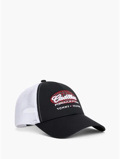 Tommy Hilfiger Tommy X Cadillac F1 Team Trucker Cap In Pattern