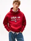 Tommy Hilfiger Tommy X Us Sailgp Team Hoodie In Red
