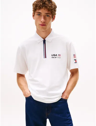 TOMMY HILFIGER TOMMY X US SAILGP TEAM TECH POLO