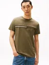 Tommy Hilfiger Tonal Flag Logo T In Green