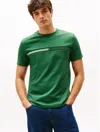 Tommy Hilfiger Tonal Flag Logo T In Green