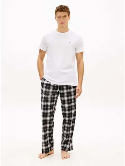 Tommy Hilfiger Top And Pant Print Sleep Set In White