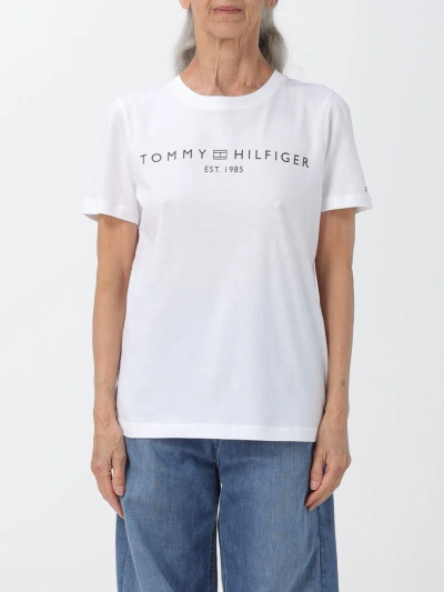 Tommy Hilfiger Top  Woman Color White In Bianco