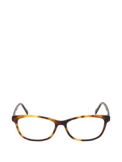 Tommy Hilfiger Tortoiseshell-effect Rectangle-frame Glasses In Multi