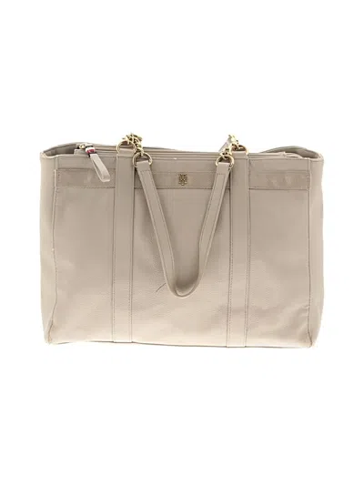 Pre-owned Tommy Hilfiger Tote Bag In Brown