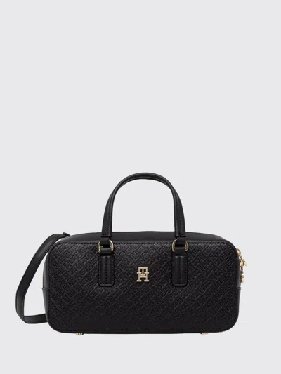 Tommy Hilfiger Tote Bag Woman In Black