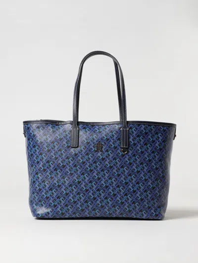 Tommy Hilfiger Shoulder Bag  Woman In Blue