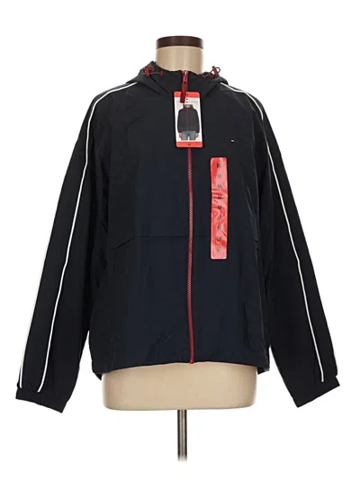 Pre-owned Tommy Hilfiger Track Jacket In Black