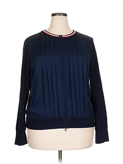 Pre-owned Tommy Hilfiger Track Jacket In Blue