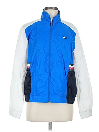 Pre-owned Tommy Hilfiger Track Jacket In Blue