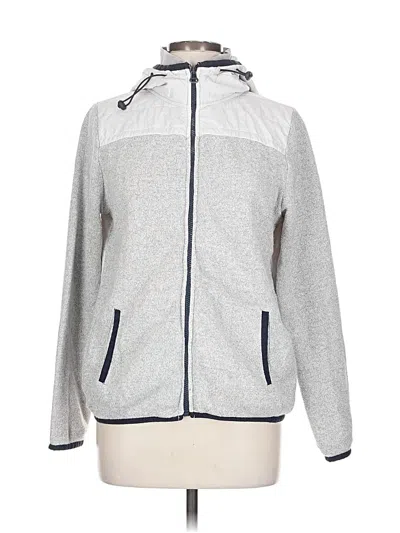 Pre-owned Tommy Hilfiger Track Jacket In Gray