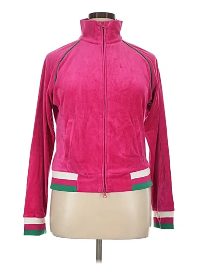 Pre-owned Tommy Hilfiger Track Jacket In Pink