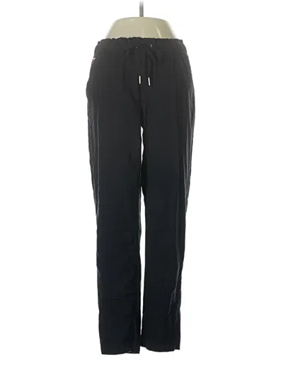 Pre-owned Tommy Hilfiger Track Pants In Black