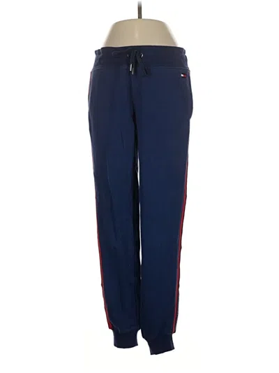 Pre-owned Tommy Hilfiger Track Pants In Blue