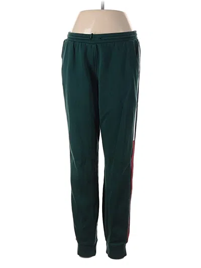 Pre-owned Tommy Hilfiger Track Pants In Green