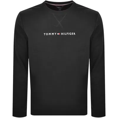 Tommy Hilfiger Track Top Sweatshirt Black