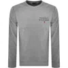 Tommy Hilfiger Track Top Sweatshirt Grey In Gray