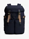 Tommy Hilfiger Travel Flap Backpack In Blue