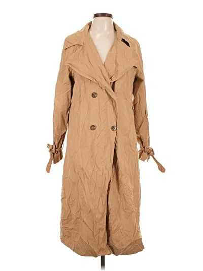 Pre-owned Tommy Hilfiger Trenchcoat In Tan