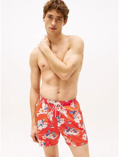 Tommy Hilfiger Tropical Print 7" Swim Trunk