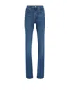 Tommy Hilfiger Eco-friendly Cotton Blend Trousers In Blue