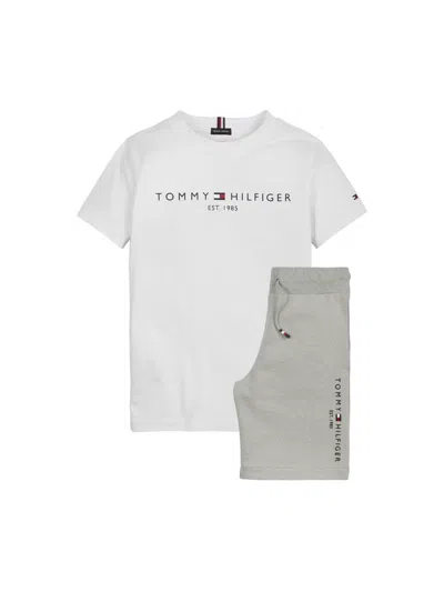 Tommy Hilfiger T-shirt Set With Bermuda Shorts In Multi