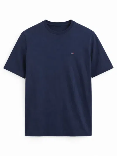 Tommy Hilfiger Core Stretch Mens Slim C-neck T-shirt In Blue