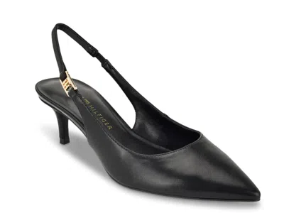 Tommy Hilfiger Tulley Faux Leather Slingback Pump In Multi