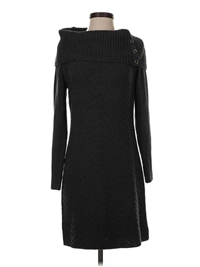 Pre-owned Tommy Hilfiger Turtleneck Sweater In Black