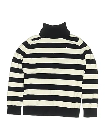 Pre-owned Tommy Hilfiger Kids' Turtleneck Sweater In Black