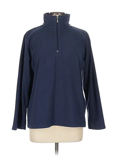 Pre-owned Tommy Hilfiger Turtleneck Sweater In Blue