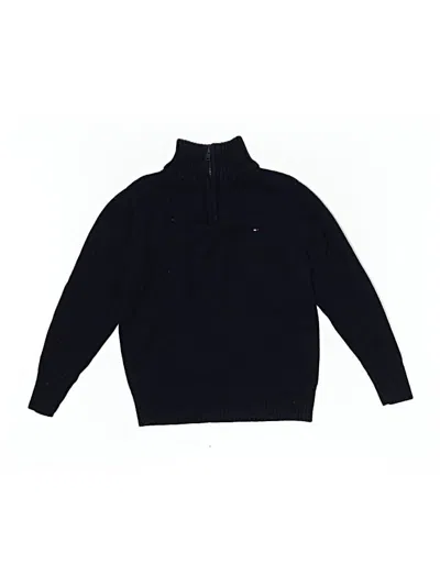 Pre-owned Tommy Hilfiger Kids' Turtleneck Sweater In Blue